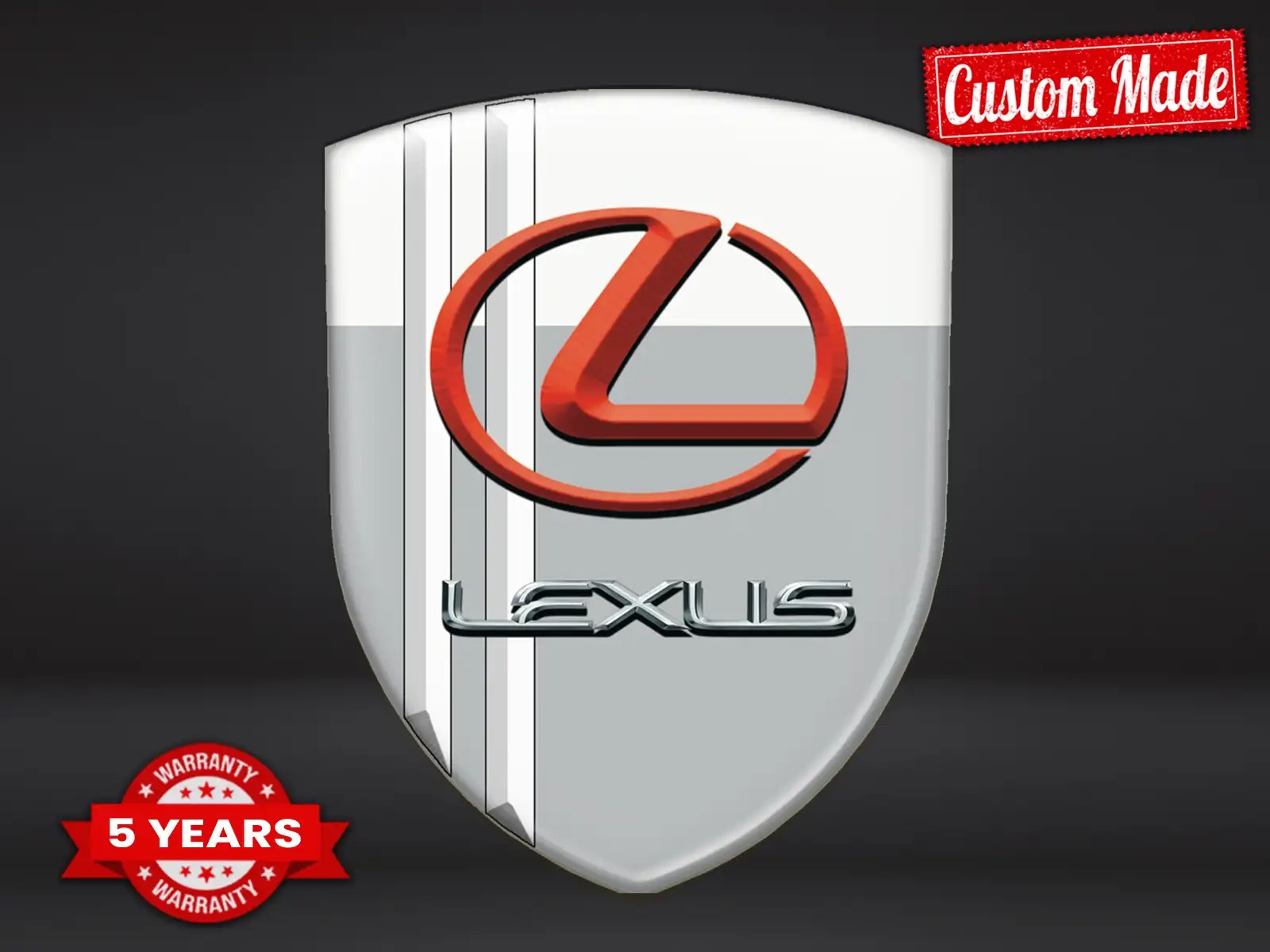 Lexus Logosticker Premium Max Hochwertig Business